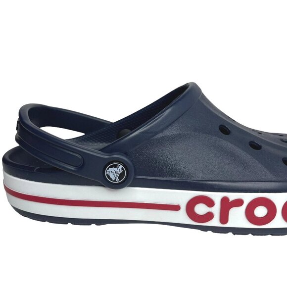 Crocs Bayaband Mens Slip-on Clog Size 10 Navy Blue Water Friendly Lightweight - Picture 13 of 14